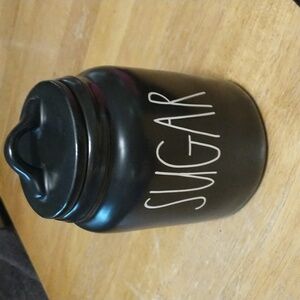 Rae Dunn Artisan Collection Black Sugar Crock